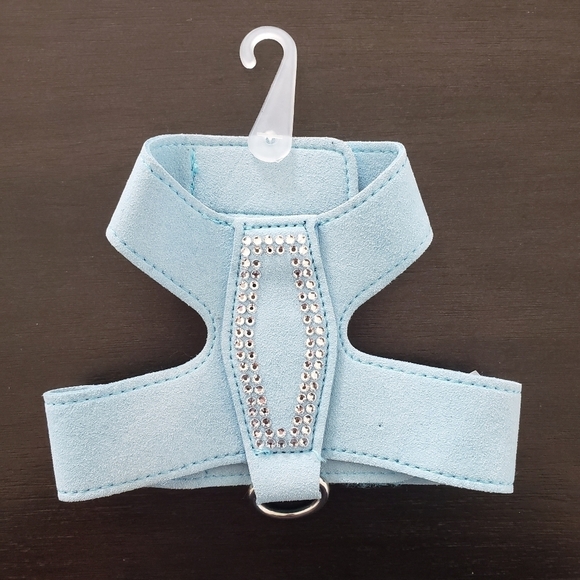 NWOT Top Paw Butterfly Blue Rhinestone Harness Sz XXS - Picture 6 of 11